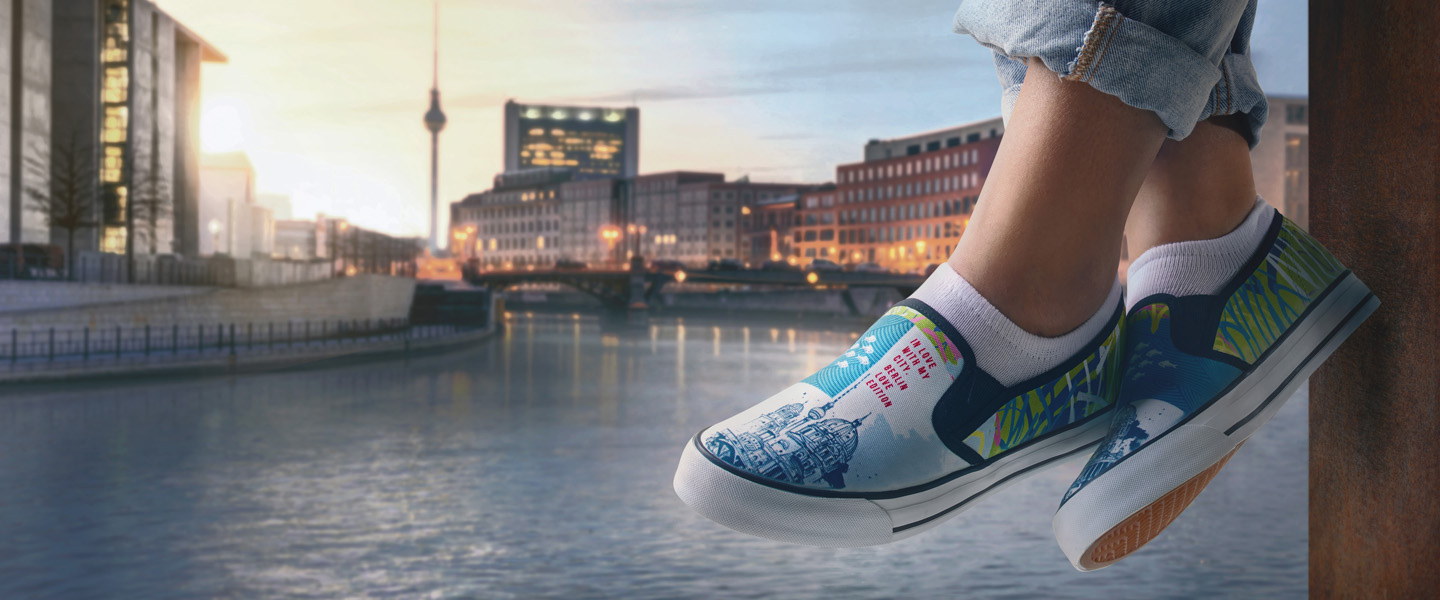 Mit personalisierten Schuhen von der Masse abheben