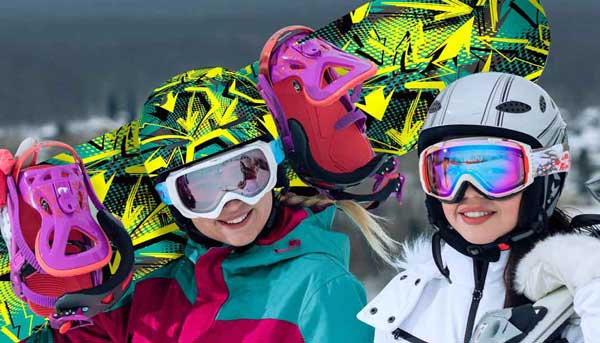 Individual ski helmets